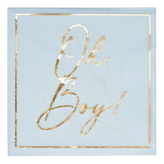 Lunch Napkin Baby Blue - Gaines Jewelers