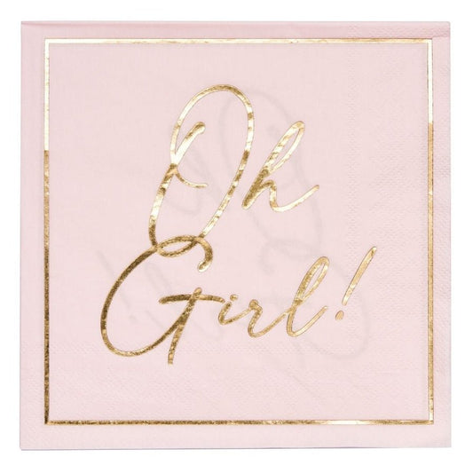 Lunch Napkin Baby Pink - Gaines Jewelers