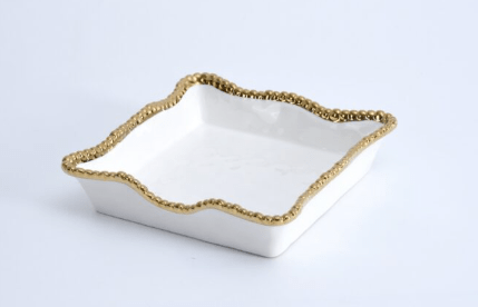 Luncheon Napkin Holder in Golden Salerno - Pampa Bay - Gaines Jewelers