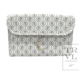 Luxe Antibes Navy Liner Hanging Toiletry Case - Trvl Deisgn - Gaines Jewelers
