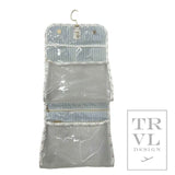 Luxe Antibes Navy Liner Hanging Toiletry Case - Trvl Deisgn - Gaines Jewelers