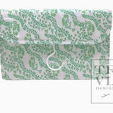 Luxe Gloss Hanging Toiletry Case All Heart Kelley Green - Trvl Design - Gaines Jewelers