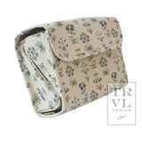 Luxe Hanging Toiletry Case Provence Pinstripe Liner - Trvl Deisgn - Gaines Jewelers