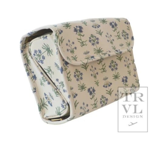 Luxe Hanging Toiletry Case Provence Pinstripe Liner - Trvl Deisgn - Gaines Jewelers