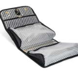 Luxe Hanging Toiletry Case - Woven Jet - Trvl Design - Gaines Jewelers