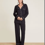 Luxe Milk Jersey Piped Pajama - Pink - SMALL - Gaines Jewelers