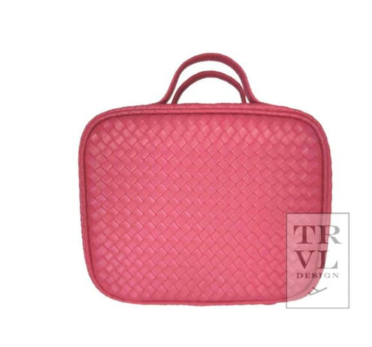 Luxe Travel 2 Case- Woven Dahlia - Gaines Jewelers