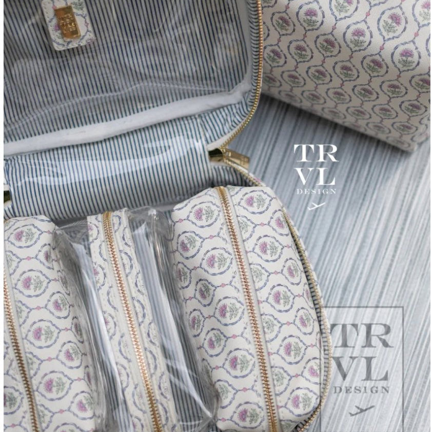 Luxe Trvl2 Cosmetic Toiletry Case Antibes - Trvl Design - Gaines Jewelers