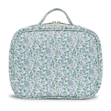 Luxe TRVL2 Cosmetic Toiletry Case - Hamptons Floral with Chambray Pinstripe Liner - Trvl Design - Gaines Jewelers