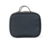 Luxe TRVL2 Cosmetic Toiletry Case - Woven Jet - Trvl Design - Gaines Jewelers
