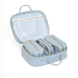 Luxe TRVL2 Cosmetic Toiletry Case - Woven Surf - Trvl Design - Gaines Jewelers