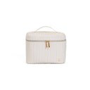 Luxe Vanity Train Case - PIMLICO STRIPE SAND - Trvl Design - Gaines Jewelers