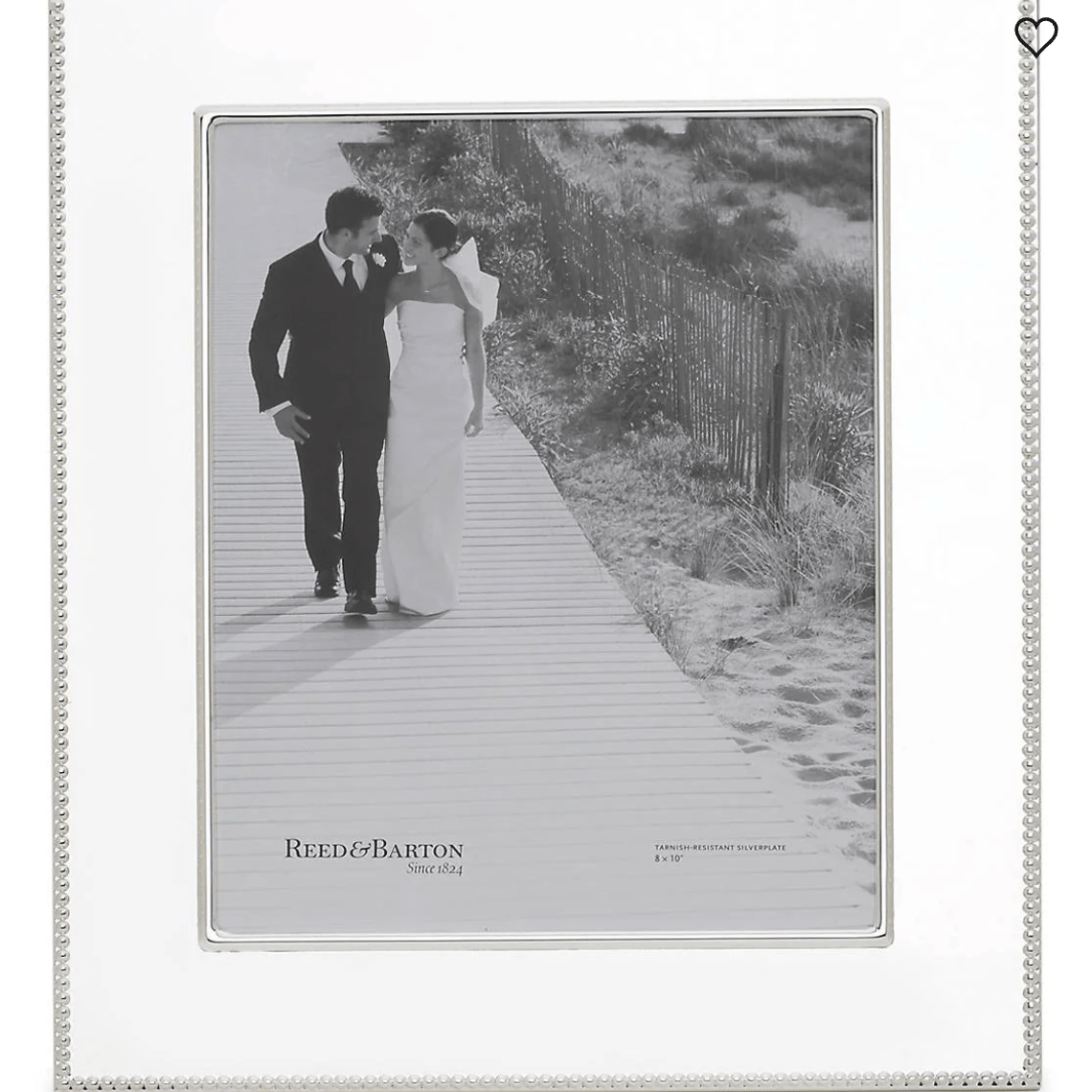 Lyndon Silver Plated Frame 8x10 - Reed & Barton - Gaines Jewelers