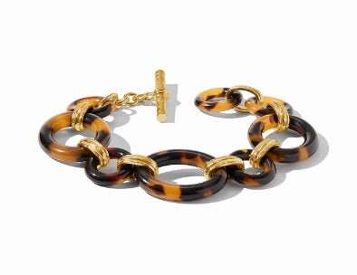 Madison Link Gold Bracelet - Tortoiseshell - Julie Vos - Gaines Jewelers