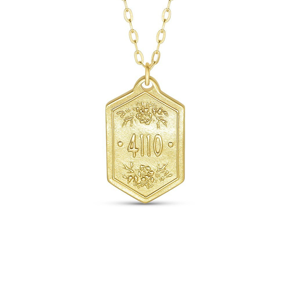 Madison Sterling - Original Pendant Necklace Isaiah 41:10 (16") - Gaines Jewelers