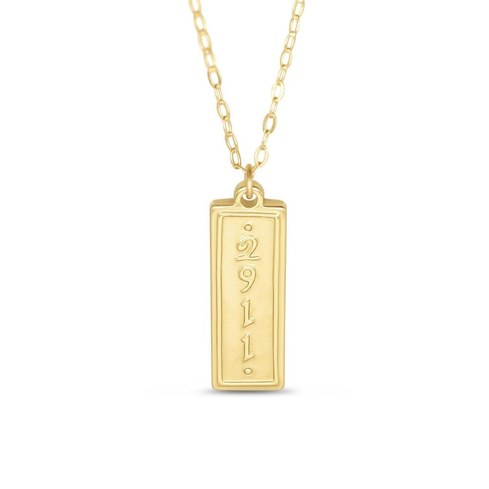 Madison Sterling - Original Pendant Necklace Jeremiah 29:11 (22") - Gaines Jewelers