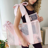 Mahjong Jelly Tote Set - Ballet Pink Bow - Case-Mate - Gaines Jewelers