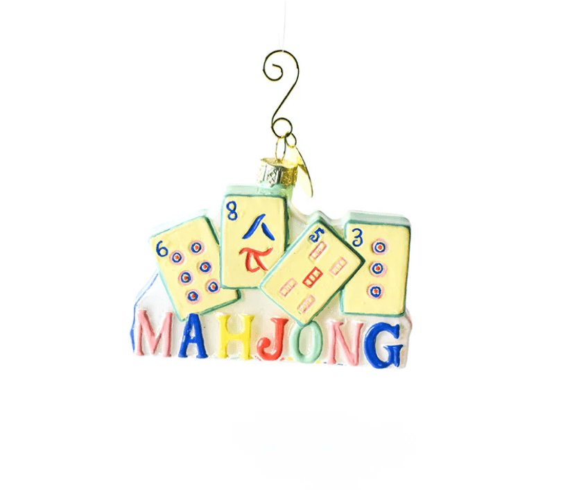 Mahjong Shaped Ornament - Coton Colors - Gaines Jewelers
