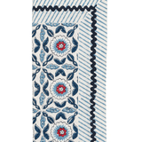 Majorelle Napkin in Red, White & Blue, Set of 4 - Kim Seybert - Gaines Jewelers