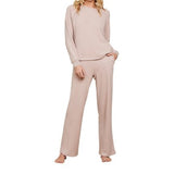 Malibu Collection® Brushed Fleece Mix Pant - Willow - Barefoot Dreams - Gaines Jewelers