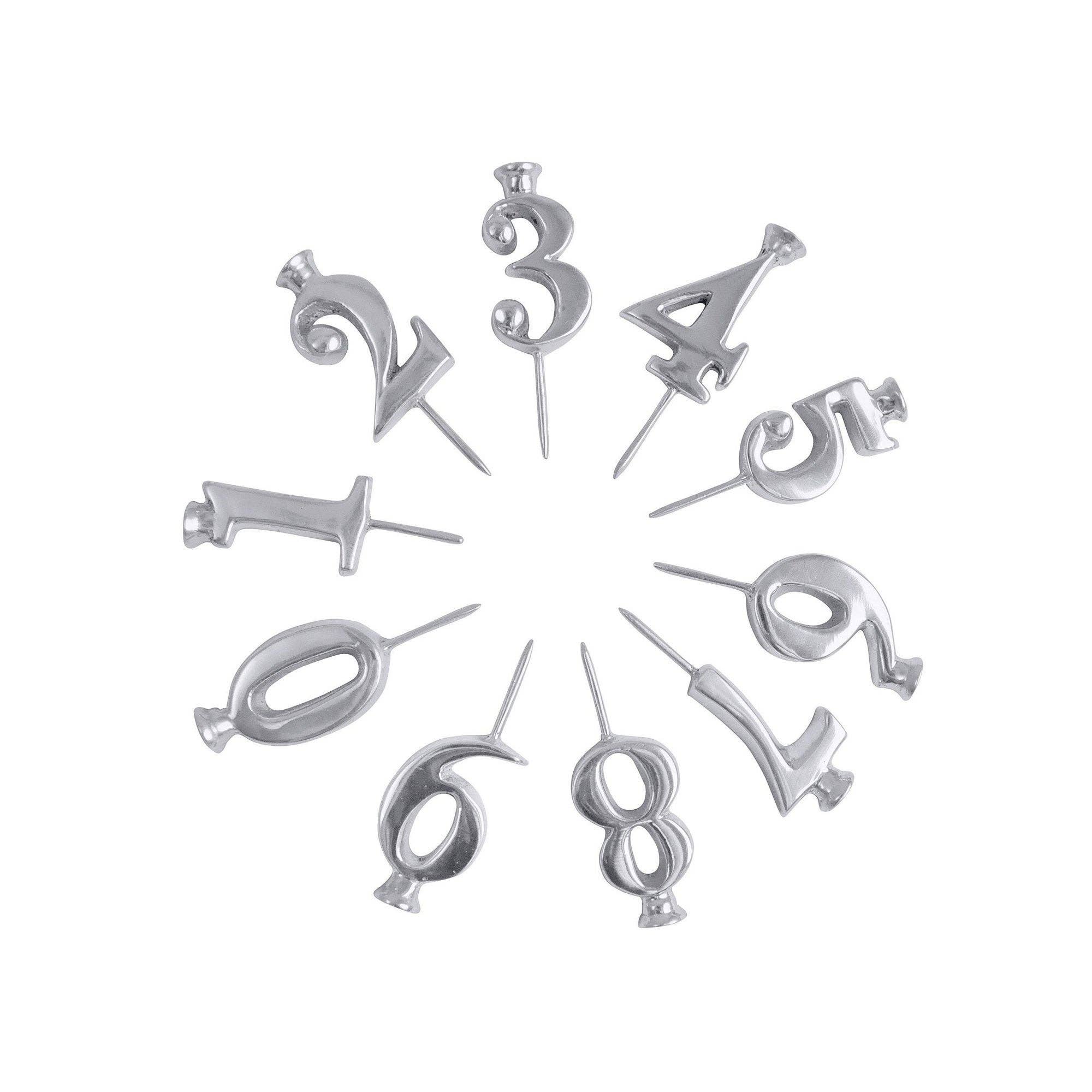 Mariposa - Candle Number Holder Set - Gaines Jewelers