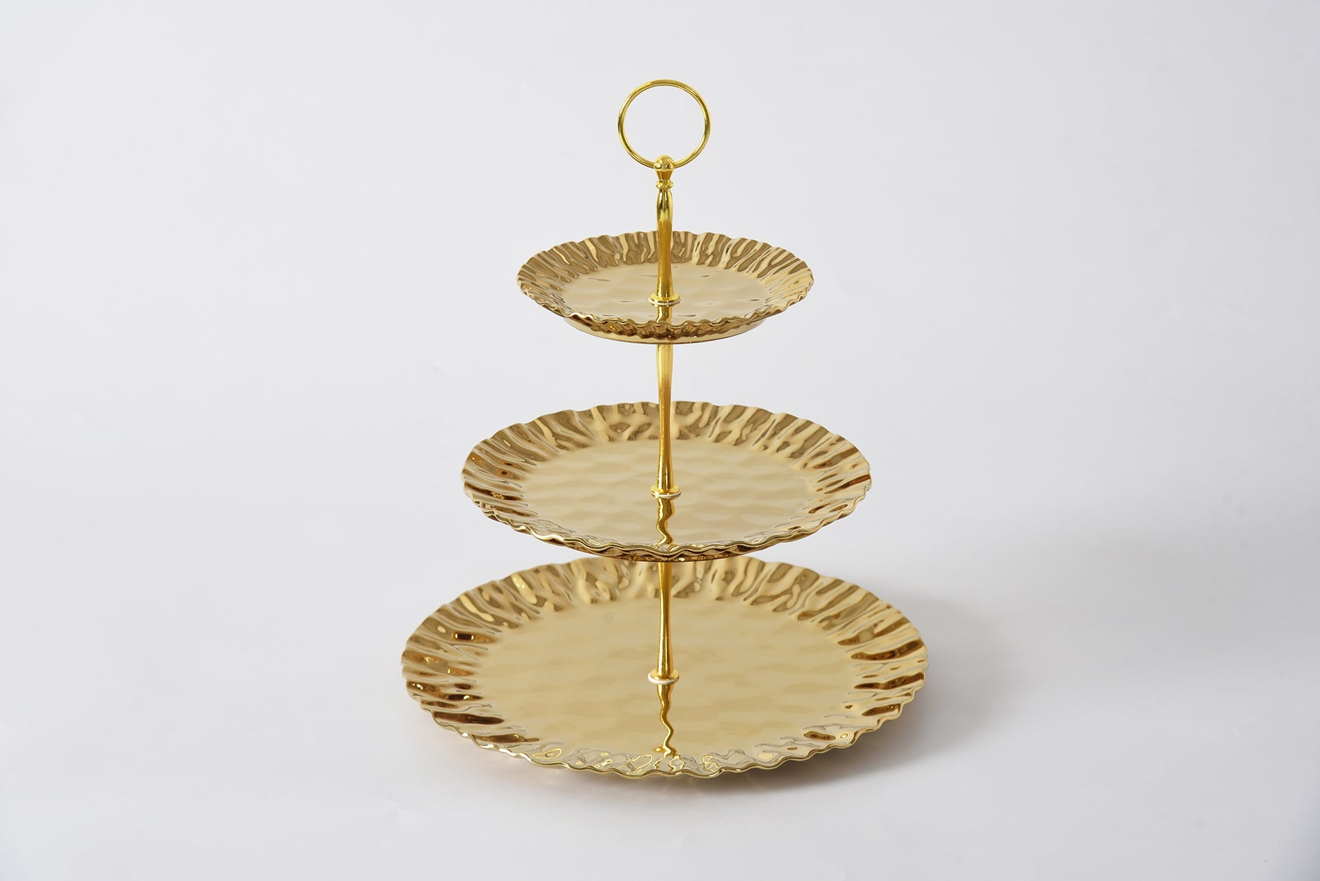 Mascali D’Oro 3 Tier Stand - Gold - Pampa Bay - Gaines Jewelers
