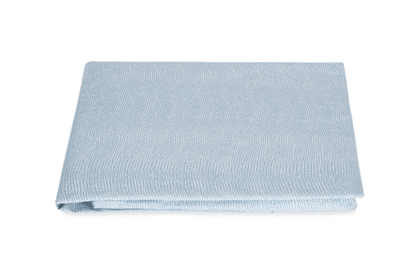 Matouk - Jasper Fitted Sheet Hazy Blue (Queen 17") - Gaines Jewelers