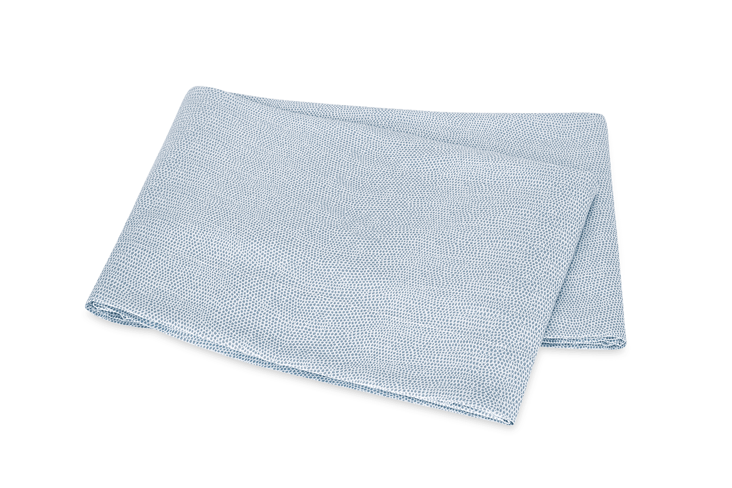 Matouk - Jasper Flat Sheet Hazy Blue (Full/Queen) - Gaines Jewelers