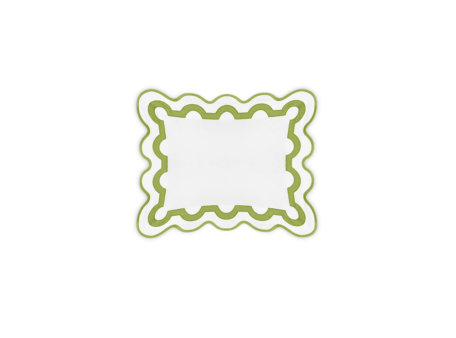 Matouk Mirasol Boudoir Sham 12x14 Grass - Gaines Jewelers