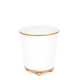 Mattie Round Cachepot Planter: White / 4 inchGracie Scarlett Square Cachepot Planter Blue: Blue / 6 inch - Jaye's Studio - Gaines Jewelers