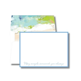 May Angels Surround You Always Notecards - Blue - Anne Neilson Home - Gaines Jewelers