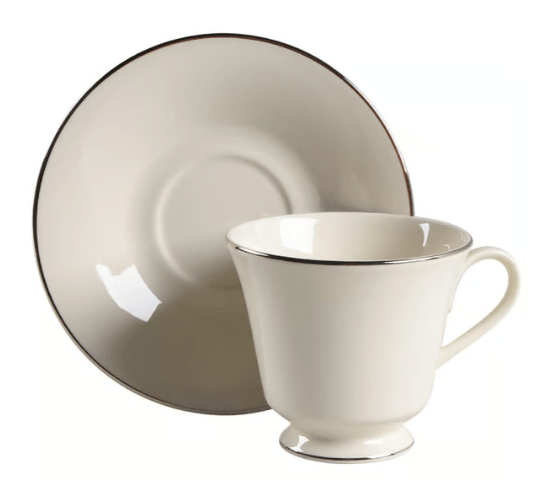 * Maywood Footed Cup & Saucer - Lenox - Gaines Jewelers