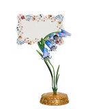 Meadow Walk Bluebell Place Card Holder - Chambray - Juliska - Gaines Jewelers