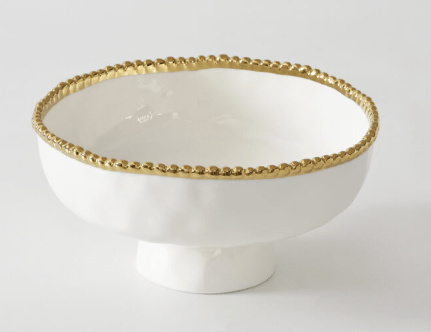 Medium Footed Bowl in Golden Salerno - Pampa Bay - Gaines Jewelers