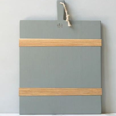 Medium Mod Rectangle Charcuterie Board Grey - Etu Home - Gaines Jewelers