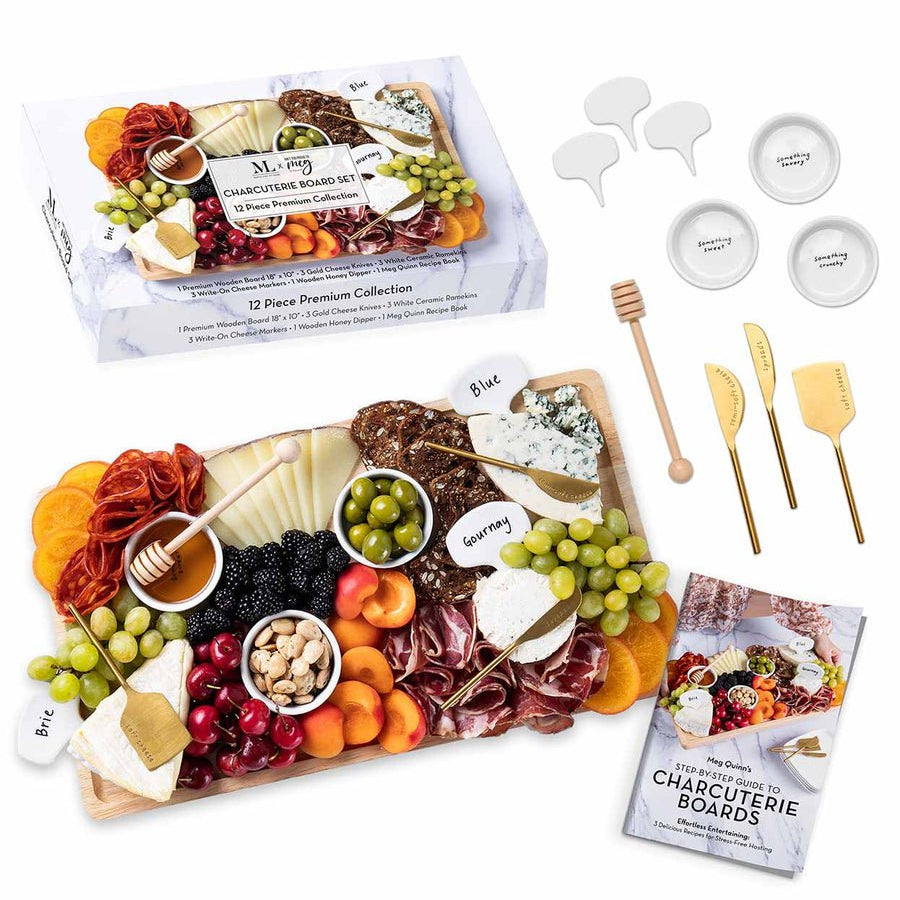Meg Quinn Cheese Board & Accessories Kit - Sophistiplate - Gaines Jewelers