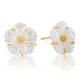 Mermaid Garden Petite Stud Earrings - MOP - Capucine De Wulf - Gaines Jewelers