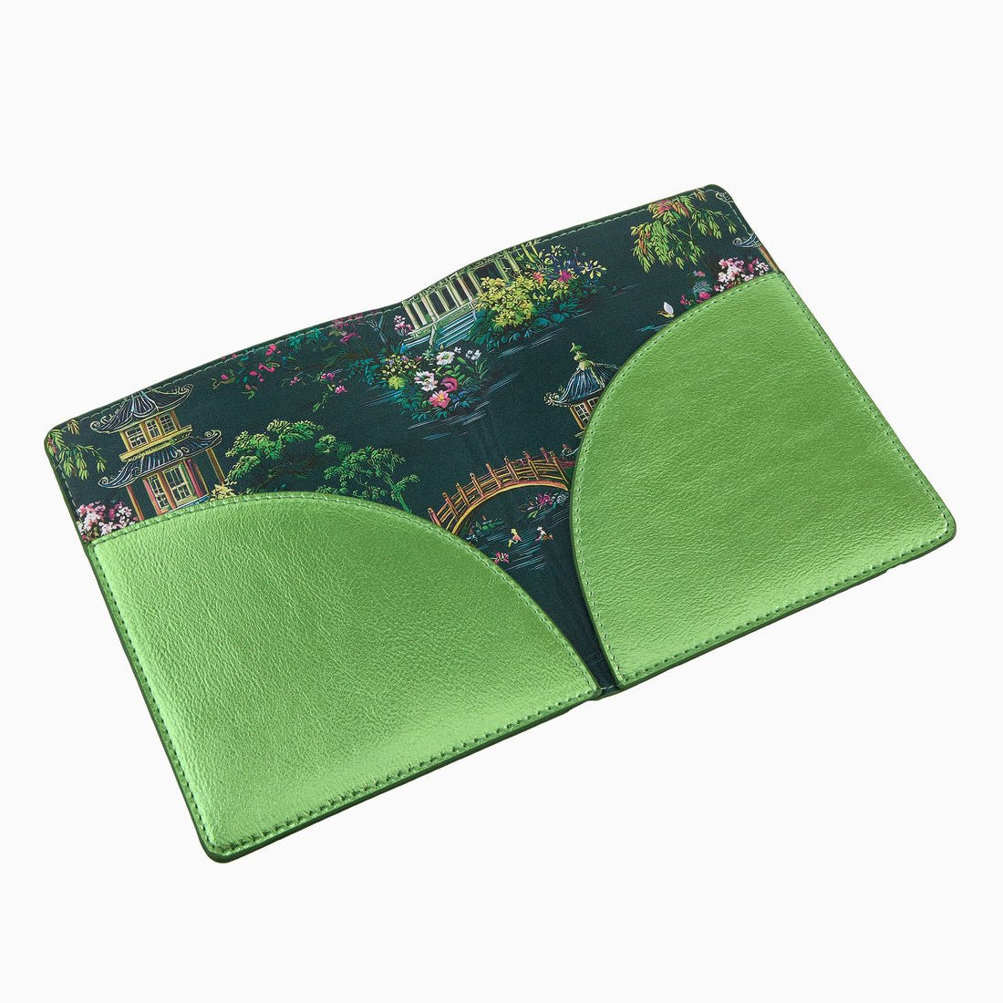 Metallic Green Mahjong Card Folio - Oh My Mahjong - Gaines Jewelers