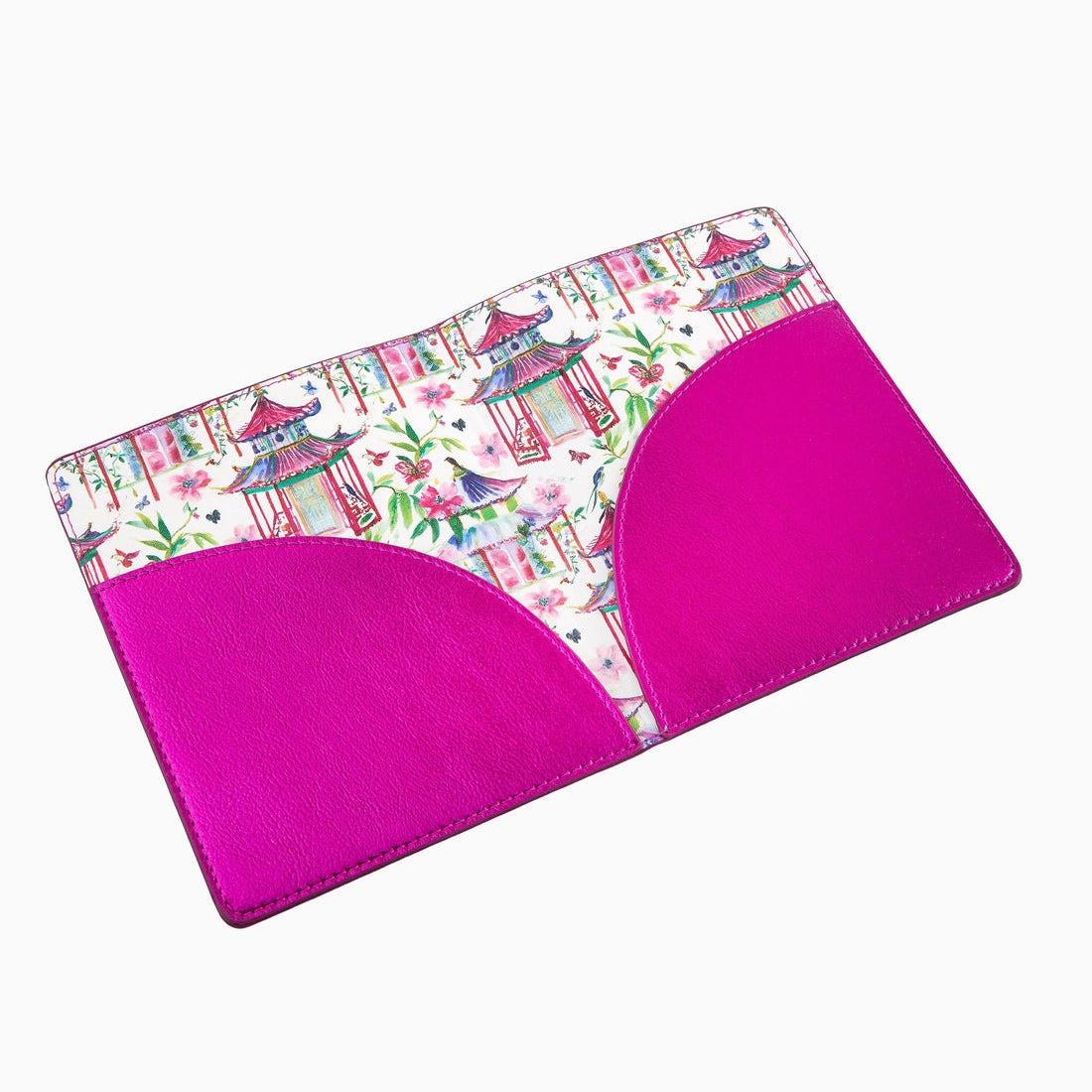 Metallic Hot Pink Mahjong Card Folio - Oh My Mahjong - Gaines Jewelers