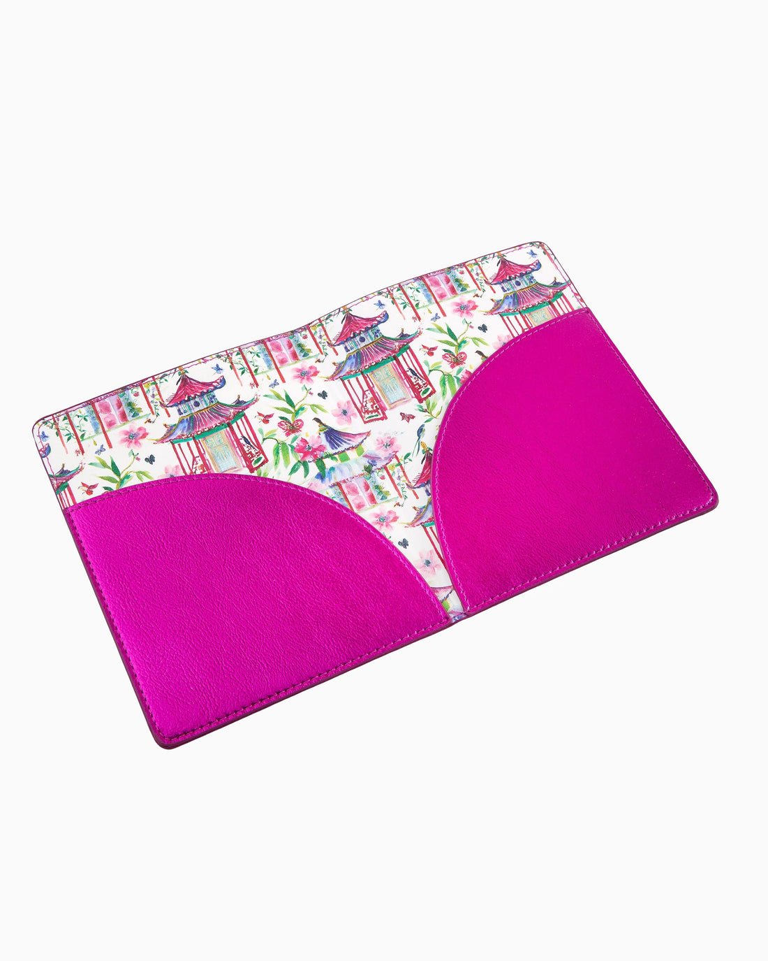 Metallic Hot Pink Mahjong Card Folio - Oh My Mahjong - Gaines Jewelers