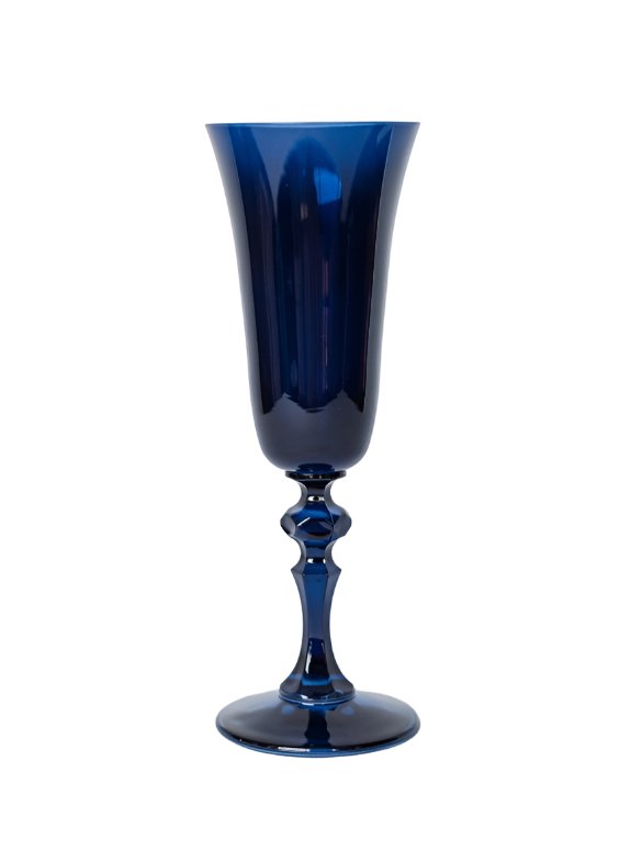 Midnight Blue Regal Flute - Estelle Colored Glass - Gaines Jewelers