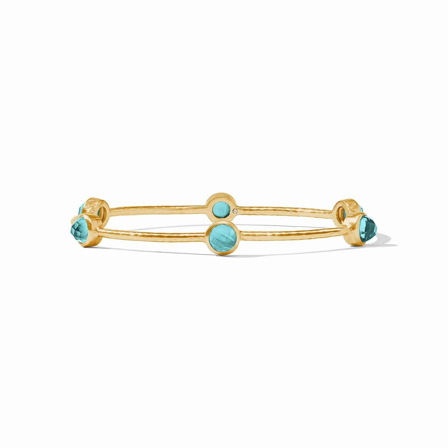 Milano Luxe Bangle - Iridescent Bahamian Blue - M - Julie Vos - Gaines Jewelers