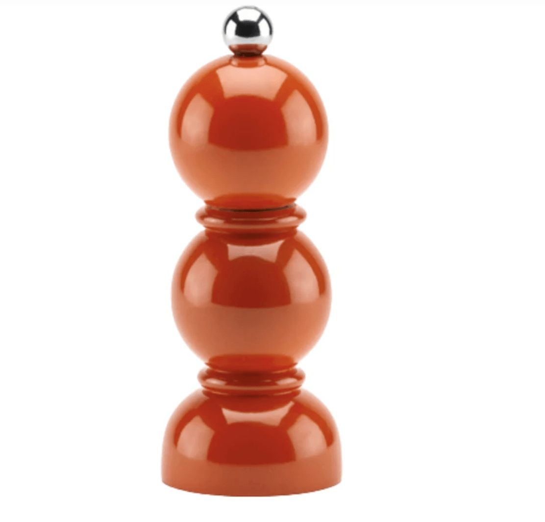 Mini Bobbin Salt or Pepper Mill - Orange - Addison Ross - Gaines Jewelers