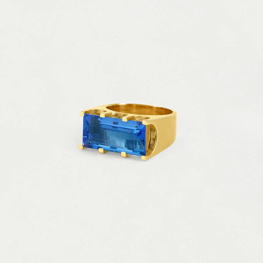 Mini Castle Ring Midnight Blue - Gaines Jewelers