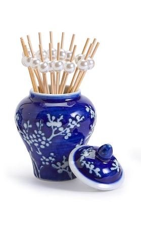 Mini Ginger Jar - Blue - Gaines Jewelers