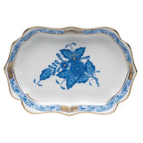 Mini Scalloped Tray - Blue - Herend - Gaines Jewelers