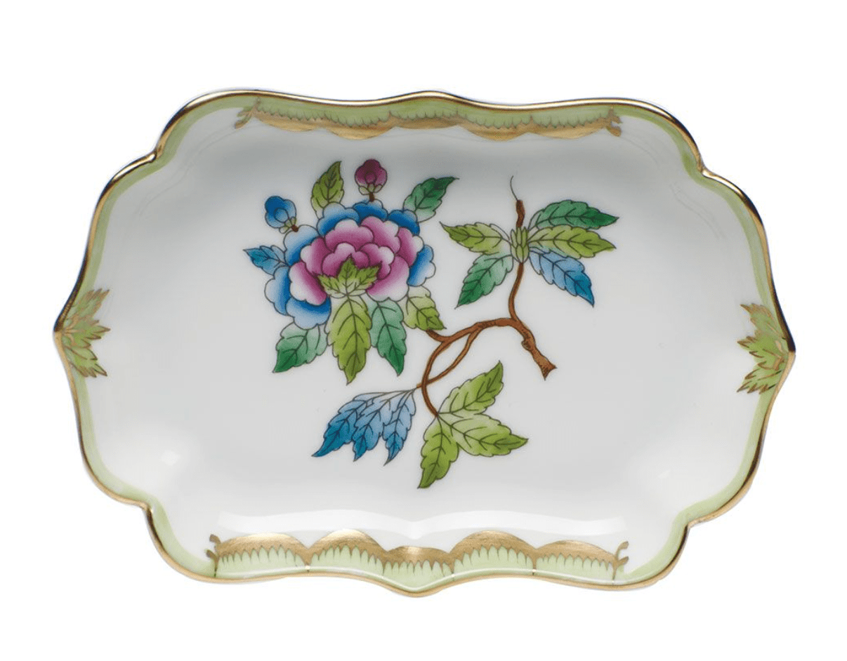 Mini Scalloped Tray - Herend - Gaines Jewelers