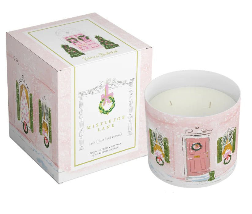 Mistletoe Row 2 - Wick Candle - Annapolis Candle - Gaines Jewelers