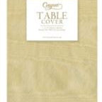 Moire Light Gold - Paper Linen Print Airlaid Tablecover 5.2'X8.2' - Caspari - Gaines Jewelers