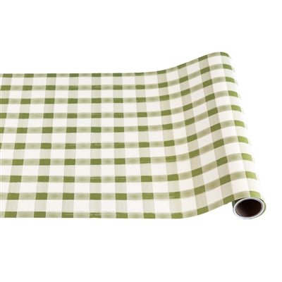 Moss Painted Check Runner - Hester & Cook - Gaines Jewelers
